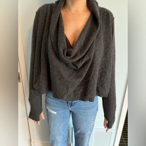 Cowl Neck cashmere Sweater